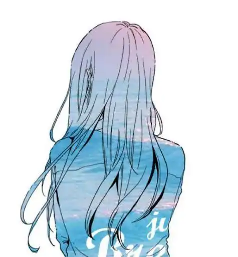 女生动漫背影伤感头像大全