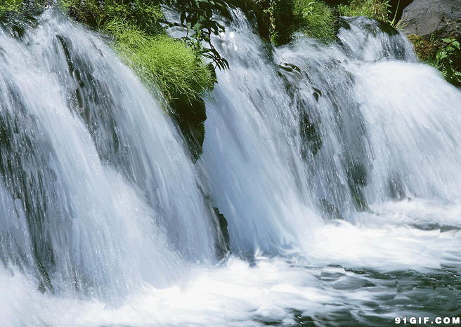 【转载】唯美动态瀑布