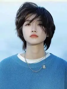 狼尾假发男女通用日系中性鲻鱼头男士发型日常蓬松网红拍照全头套