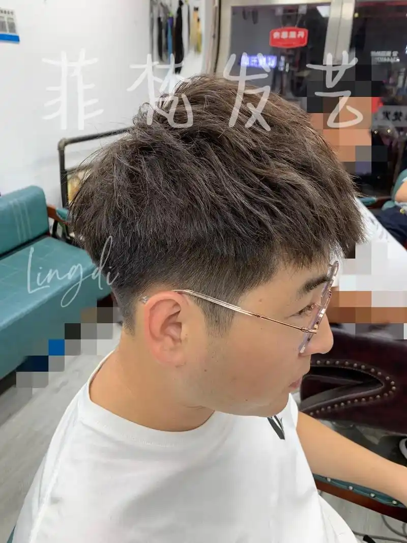 男士摩根碎盖.2023最流行男士摩根烫            - 抖音