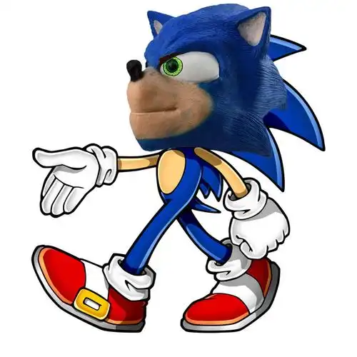 亚马逊热卖小刺猬索尼克面具头套 超音速小子超音鼠sonic面具头套