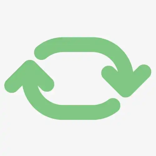 绿色循环箭头矢量素材素材免费下载_觅元素