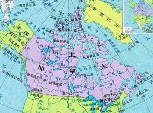 加拿大及周边国家地区