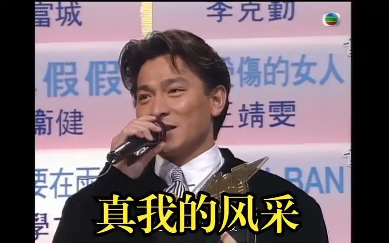 【刘德华】1992真我的风采 自制字幕