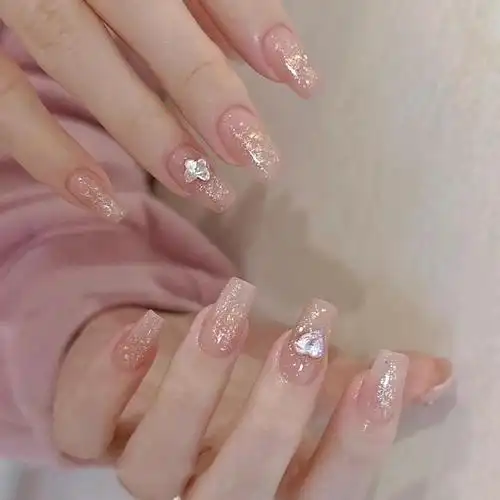 简约干净中长甲