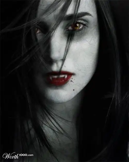 求这张女鬼不带水印的图片,有名字也行,我要当qq头像