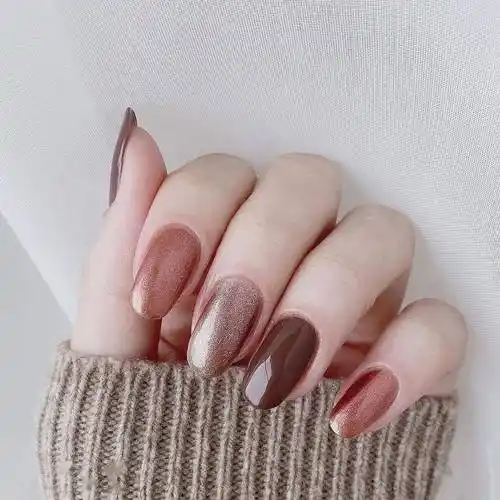 巨显白美甲黄皮照着做就对了