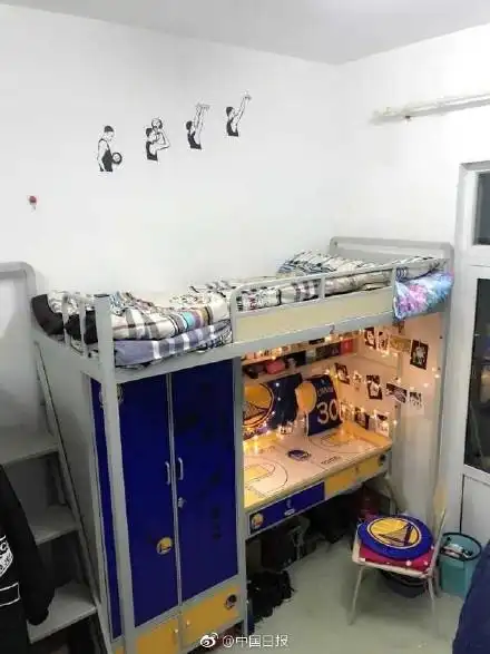 真勇蜜!宿舍打造成勇士主题