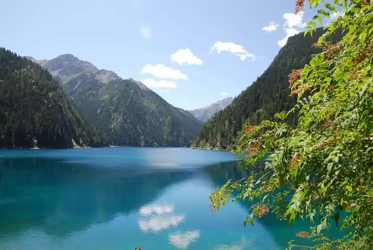 人间仙境一九寨沟神仙池