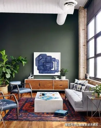 其中,比较推荐两种绿: 灰绿色和墨绿色.