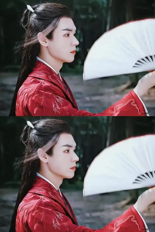 红衣温客行 封神##温客行坠崖这一幕美到窒息