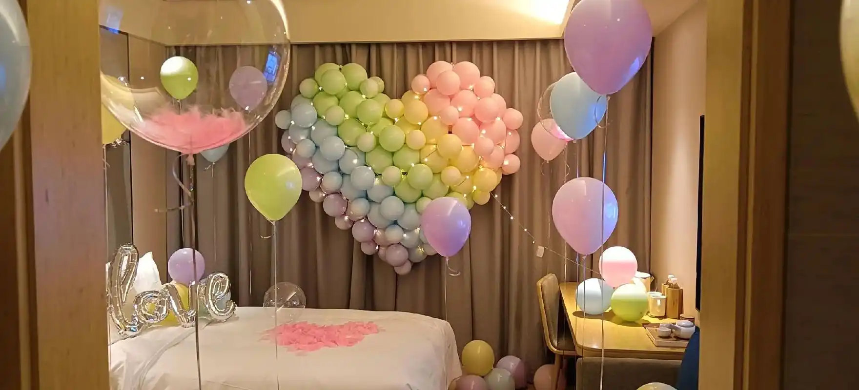 上海酒店生日布置.#上海生日布置  #上海告白布置 上海派对 - 抖音