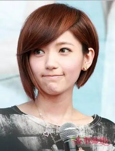 中国漂亮短发女人的照片 中国短发明星图片(3)_发型师姐