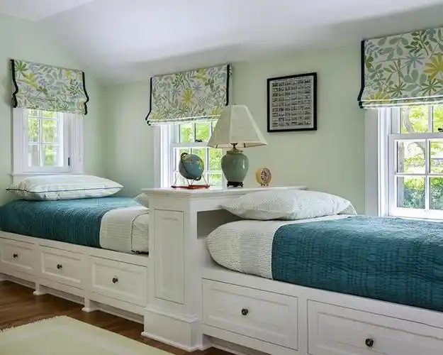 双人儿童房装修技巧有哪些这样设计太实用了