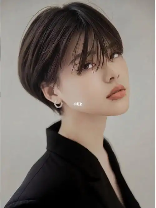 鹅蛋脸圆脸方脸以上脸型93发型特点清爽有气质满满的少女感十足减龄