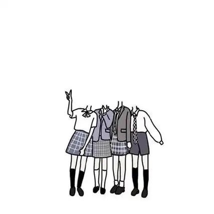 2021最新晒合照闺蜜抠图素材 超级火的多人姐妹抠图_6