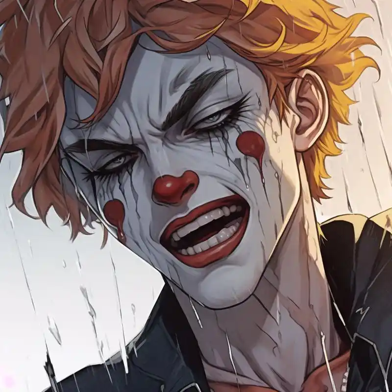 92小丑伤感头像,每一帧都是故事91