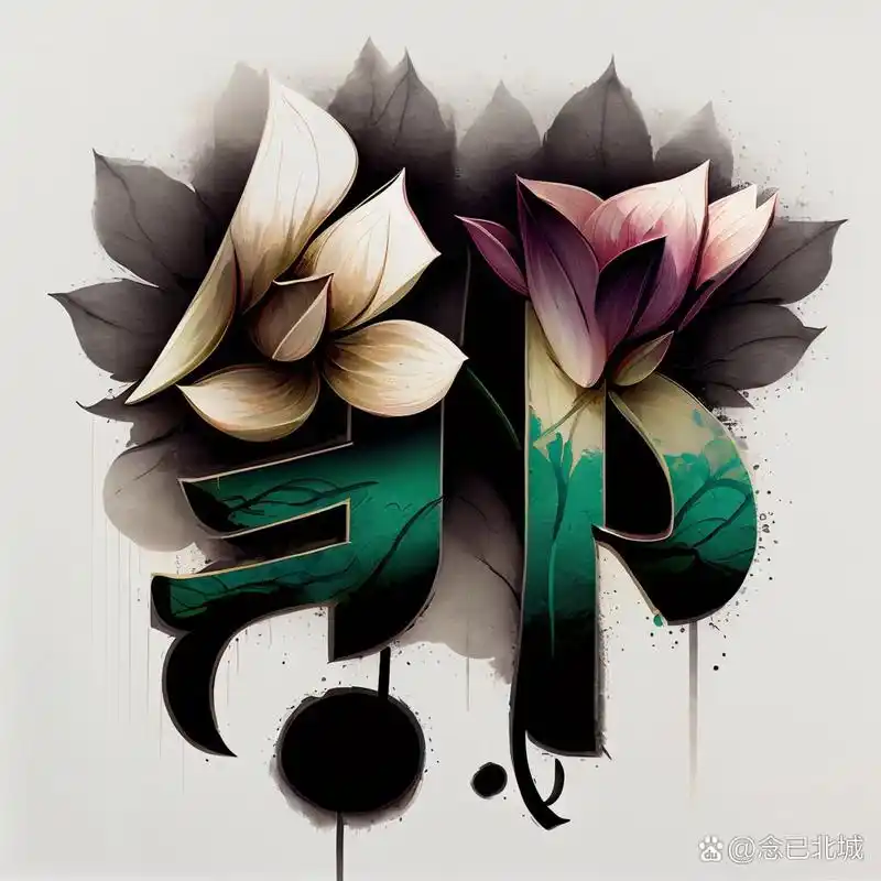 字体设计·姓氏头像·邹 73在最黑暗的那段人生,是我自己把自己拉出