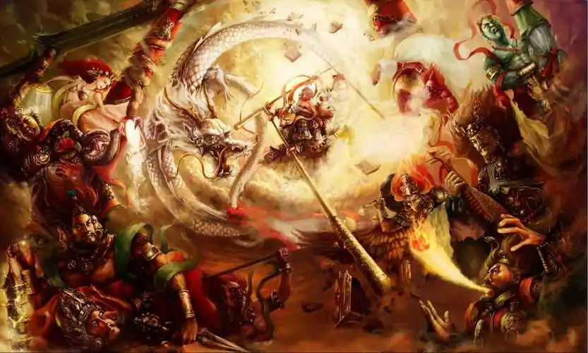 郑继芳:欣赏刘继卣"大闹天宫"组画