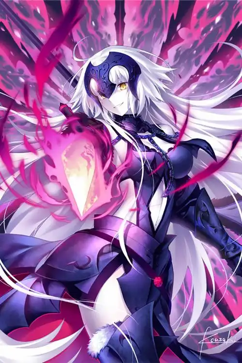 fgo手机壁纸第一期贞德