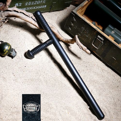 summitdragon欧美版abs防暴t型丁字拐棍亚光武术拐t棍t字保安棍