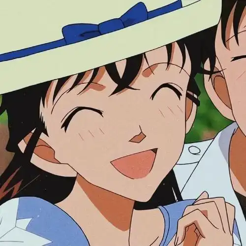 工藤新一和小兰的情侣头像【婚礼纪】