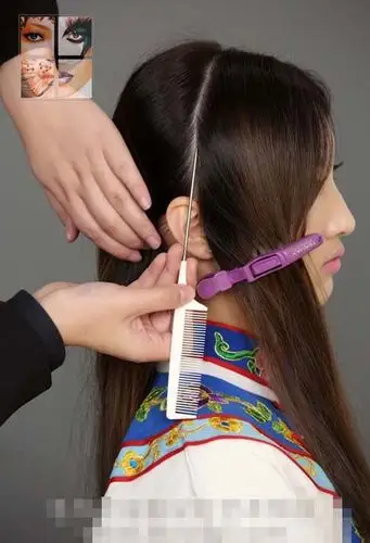 光彩造型带你回味五千年历史女子古装发型,100种扎 盘发随意来挑选