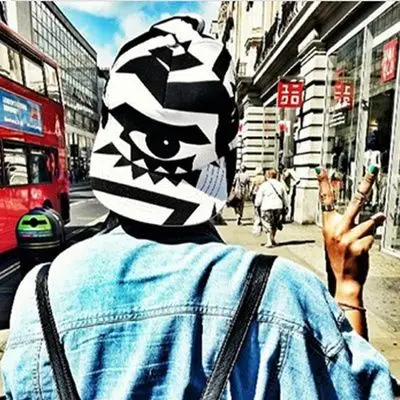 [新品特价] 街头 平沿檐棒球帽男女嘻哈潮流时尚鸭舌帽独眼单只眼睛