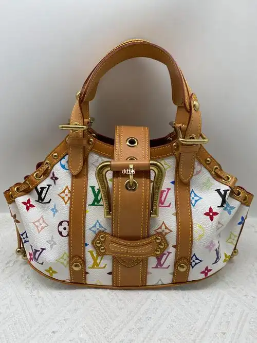 白三彩饺子包lv