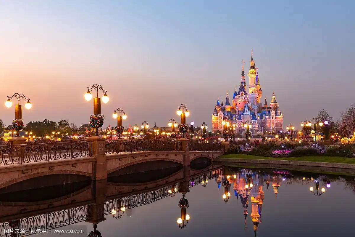 迪士尼城市风光