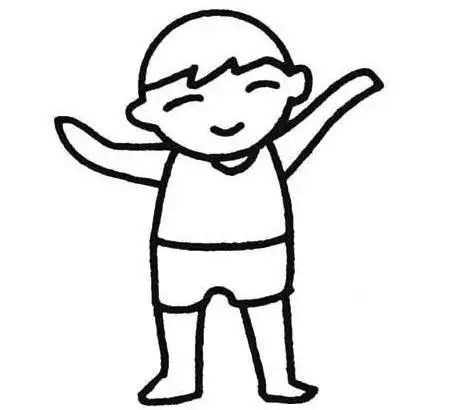 简单又好看的小男孩儿怎么画简笔画可爱的小男孩图片大全