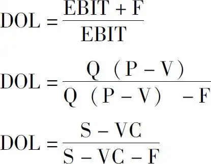 如何确定企业的经营杠杆系数
