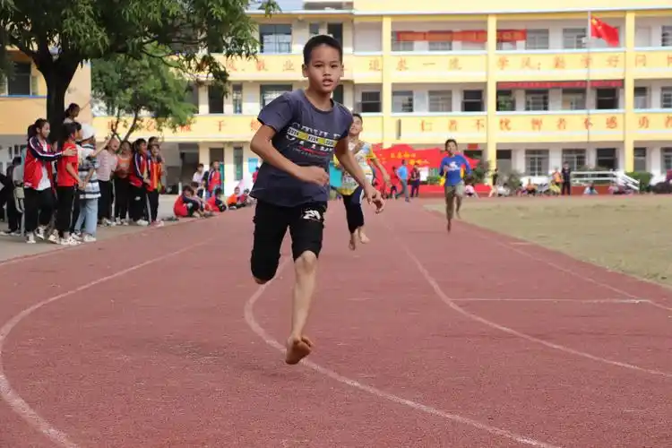 田径充满激情 书画点缀梦想——思灵镇中心校举行2020