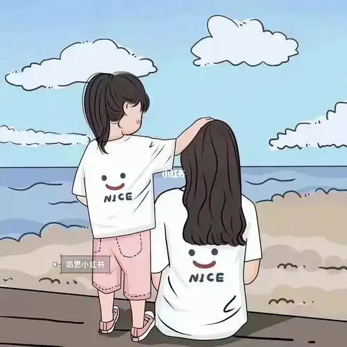 一家三口情侣头像#亲子卡通头像  #头像分享  #亲子头像  #一家  #一