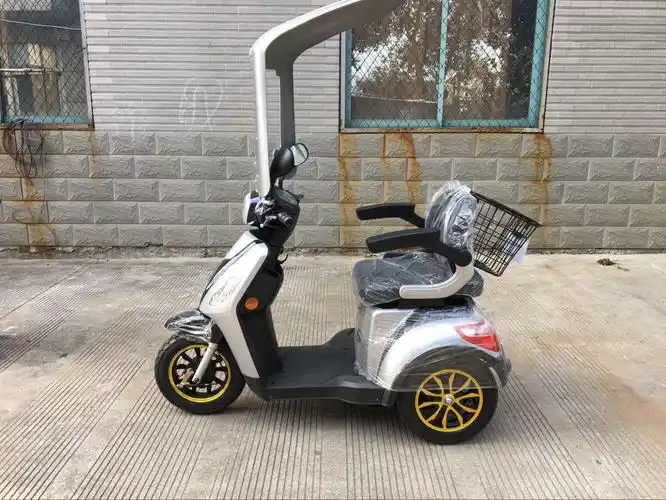 厂家直销新款老年人电动三轮车成人残疾老年代步摩托车定制锂电池