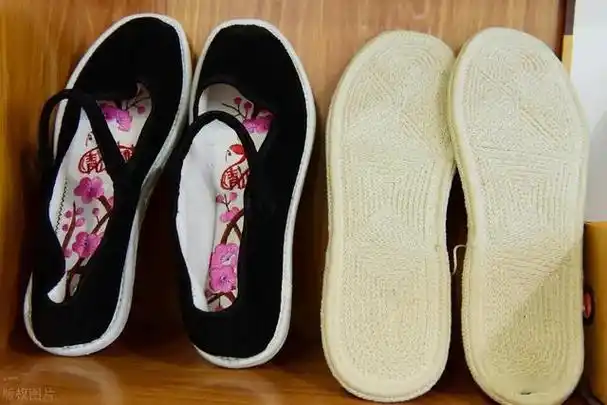 张葆俊千层底老布鞋