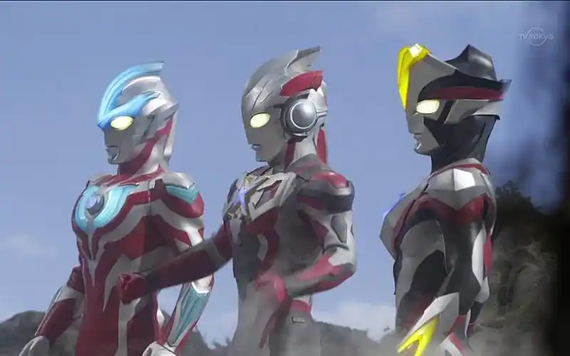 【艾克斯奥特曼】银河&维克特利援助艾克斯击败莫尔德_哔哩哔哩_bili