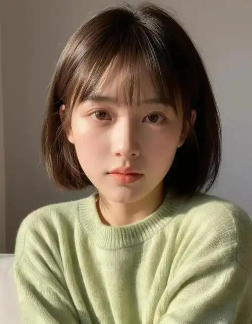 头尖女生最适合这几款发型,好看又瘦脸|短发|脸型|减龄|圆脸|齐刘海