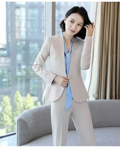 首页 女士西装 白领职业装女装套装2018春季新款气质时尚正装西服工装