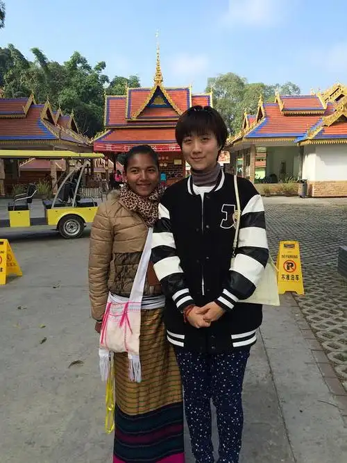 和中缅混血哈哈!