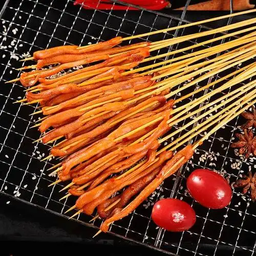 串美滋铁板鸭肠小串10把30支包把把串小小串