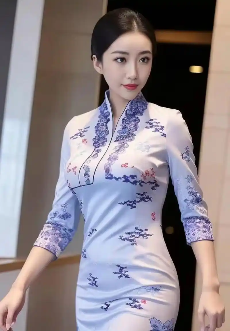 中国风,旗袍美女欣赏#美女# #性感美女# #时尚穿搭