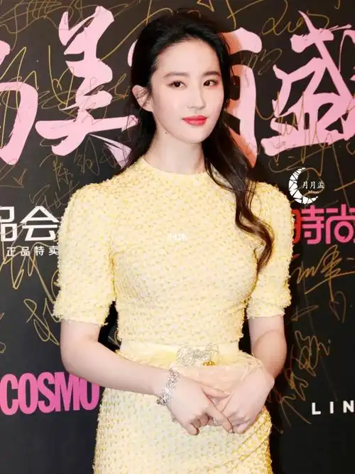 盘点那些年刘亦菲穿过的红毯礼服|第十七套_礼服_刘亦菲_女明星_美女