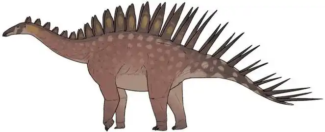 背上长刺的恐龙却用尾巴抽死天敌