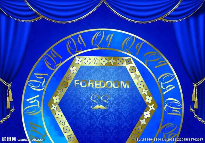 宝石蓝婚礼图片