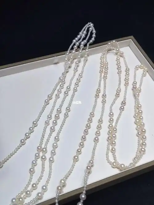 小香款多层珍珠项链妥妥的名媛气质