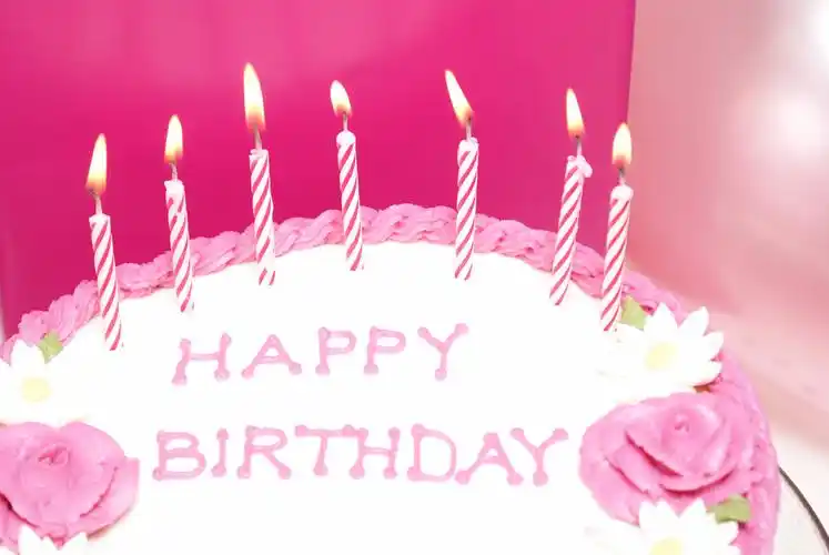 许愿,女孩,生日蛋糕,照亮