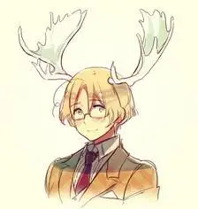 求黑塔利亚/aph鹿角设定的高清大图