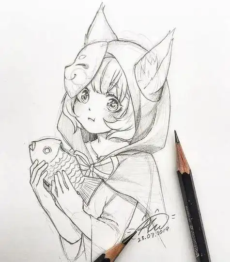 满满干货ins大神教你零基础画出超细腻的动漫人物附超多线稿让你回忆