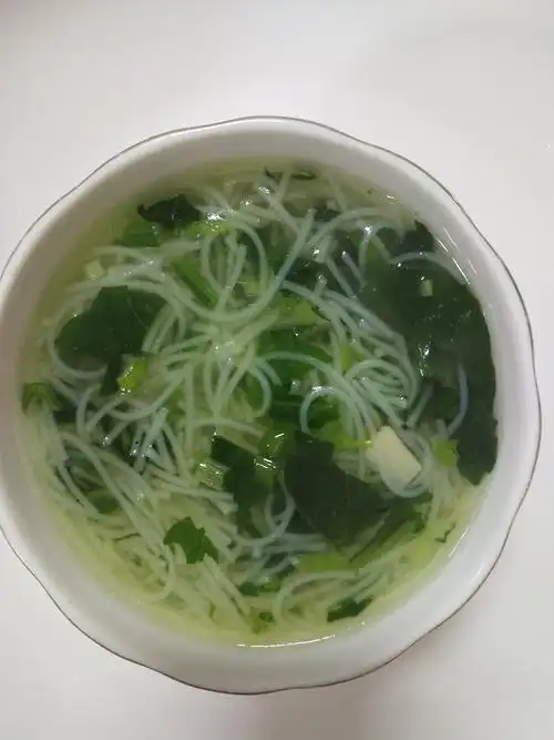 菠菜粉丝汤